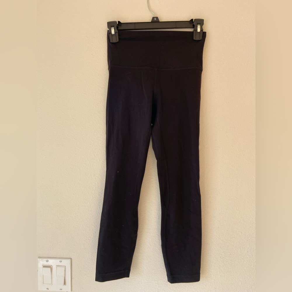 Lululemon black align leggings s4